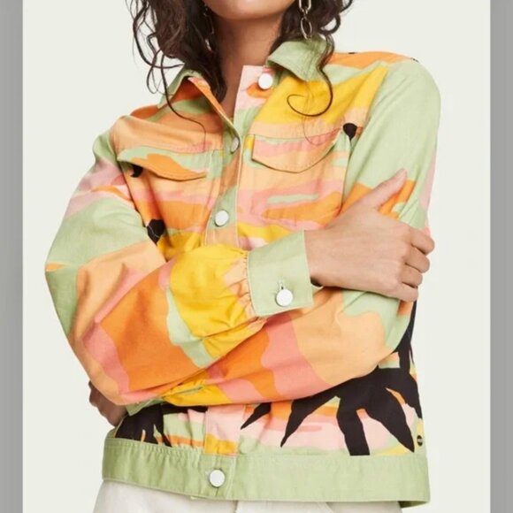 NWT Scotch & Soda Tropical Jacket - Picture 10 of 11